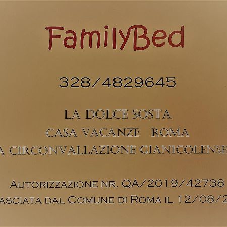 Familybed Roma Monteverde-Vaticano Luaran gambar