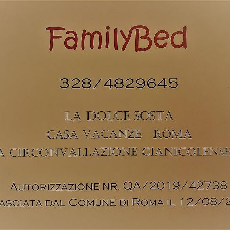 Familybed Roma Monteverde-Vaticano Villa Luaran gambar